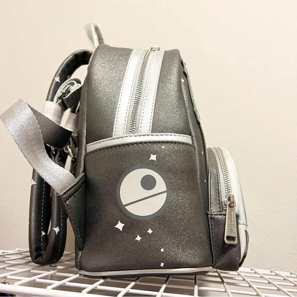 Star Wars Mandalorian Grogu Disney Parks Loungefly Backpack - Picture 4 of 7